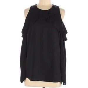 BCBGeneration Long Sleeve Keyhole Blouse Size XS